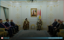 الرئيس بارزاني يستقبل عمار الحكيم رئيس تيار الحكمة الوطني