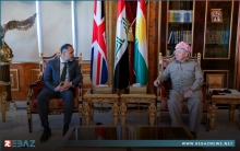 الرئيس بارزاني يستقبل السفير البريطاني لدى العراق الرئيس بارزاني يستقبل السفير البريطاني لدى العراق