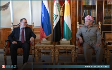 الرئيس بارزاني يستقبل السفير الروسي لدى العراق الرئيس بارزاني يستقبل السفير الروسي لدى العراق