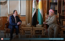 الرئيس بارزاني يشكر الرئيس الفلسطيني محمود عباس الرئيس بارزاني يشكر الرئيس الفلسطيني محمود عباس