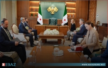 الشرع وكالاس يبحثان سبل تطوير العلاقات بين سوريا والاتحاد الأوروبي الشرع وكالاس يبحثان سبل تطوير العلاقات بين سوريا والاتحاد الأوروبي