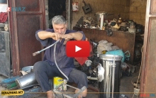 قصة عشق المصلح فهمي مع دكانه الصغير منذ 3 عقود