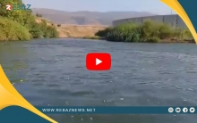 مناظر من النهر الأسود في قرية ميدان أكبس - ناحية راجو في عفرين بكوردستان سوريا.