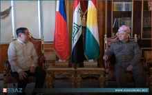 الرئيس بارزاني يستقبل سفير الفلبين لدى العراق الرئيس بارزاني يستقبل سفير الفلبين لدى العراق
