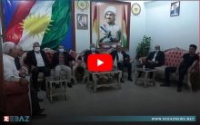 الكوردستاني - سوريا يستقبل أبناء المنطقة بمناسبة إطلاق سراح محمد أيو و محمدصالح أحمد و برزان حسين