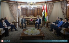 مسرور بارزاني وعرفان صديق يناقشان آخر المستجدات والتطورات في المنطقة