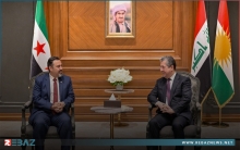 مسرور بارزاني يستقبل محمد تركو وزير التربية والتعليم السوري
