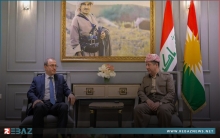 مسرور بارزاني يستقبل إلبروس كوتراشيف سفير روسيا لدى العراق 