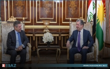 مسرور بارزاني يستقبل ستيفن فاغن القائم بأعمال السفارة الأمريكية لدى العراق 