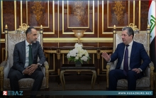 مسرور بارزاني يبحث مع السفير البريطاني لدى العراق الأوضاع في سوريا 