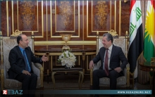 مسرور بارزاني يستقبل عثمان بايدمير 