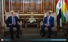 مسرور بارزاني والبروس كوتراشيف يبحثان أوضاع المنطقة بشكل عام مسرور بارزاني والبروس كوتراشيف يبحثان أوضاع المنطقة بشكل عام