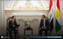 مسرور بارزاني يستقبل القنصل العام لجمهورية الصين الشعبية لدى إقليم كوردستان 