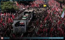 إيران تشيع جثمان 