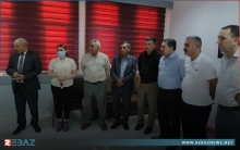 وفد من منظمتي دوميز وزاخو لـPDK-S يزور عضو اللجنة المركزية الكاتبة ديا جوان للاطمئنان على صحتها