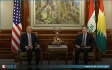نیجیرفان بارزاني يستقبل توم باراك المبعوث الأمريكي لشؤون العراق وسوريا نیجیرفان بارزاني يستقبل توم باراك المبعوث الأمريكي لشؤون العراق وسوريا