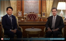 نيجيرفان بارزاني يستقبل أوون جيو شيم القنصل العام الجديد لكوريا الجنوبية في إقليم كوردستان