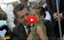 مسرور بارزاني يتفقد احوال لاجئي كوردستان سوريا في مخيم بردرش