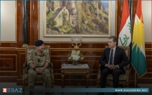 رئيس إقليم كوردستان يستقبل كبير مستشاري وزارة الدفاع البريطانية لشؤون الشرق الأوسط