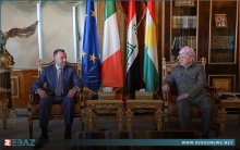 الرئيس بارزاني يستقبل السفير الإيطالي لدى العراق الرئيس بارزاني يستقبل السفير الإيطالي لدى العراق