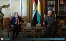 الرئيس بارزاني يستقبل القنصل العام الجديد لفرنسا في أربيل الرئيس بارزاني يستقبل القنصل العام الجديد لفرنسا في أربيل