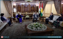 مسرور بارزاني يستقبل المبعوثة الأممية الخاصة إلى العراق