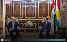 مسرور بارزاني يستقبل كريستيان أولفكه القنصل العام الجديد لألمانيا لدى إقليم كوردستان