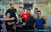 اللاعب الکوردي حسن حسن يحصد المركز الأول في إحدى بطولات إقليم كوردستان