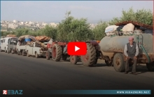 ثمانون عائلة من مخيمات الشهباء وحلب تعود إلى عفرين