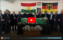 بحضور المجلس الوطني الكوردي... الجالية الكوردية تودّع جنازة المناضل خالد مشايخ