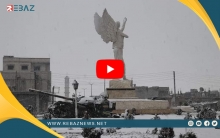 بالصور.. تساقط #الثلوج في مدينة #كوباني