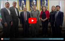 العلاقات الخارجية لممثلية ENKS في إقليم كوردستان تلتقي ممثلية PDK-Î بأربيل