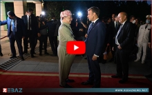 الرئيس بارزاني يستقبل الرئيس الفرنسي ماكرون