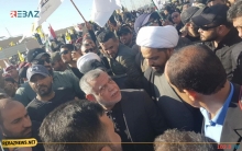 حرق إحدى بوابات سفارة واشنطن ببغداد وأنباء عن مغادرة السفير