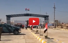 إعادة فتح معبر القائم بين سوريا والعراق