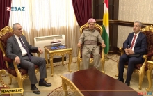 الرئيس بارزاني يستقبل وفد المجلس الوطني الكوردي